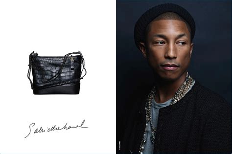 chanel gabrielle bag pharrell|Exclusive: Pharrell Williams First Man to Appear in Chanel.